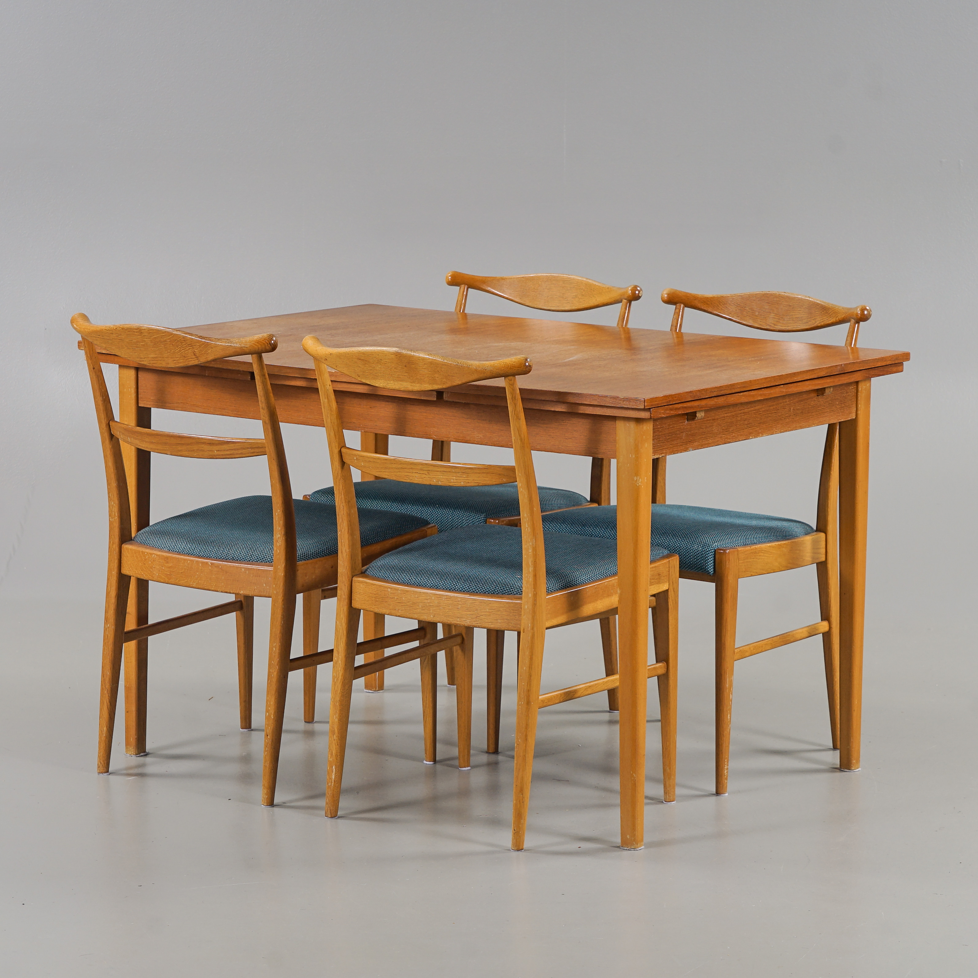 MATGRUPP Teak & ek, 1960-tal.
