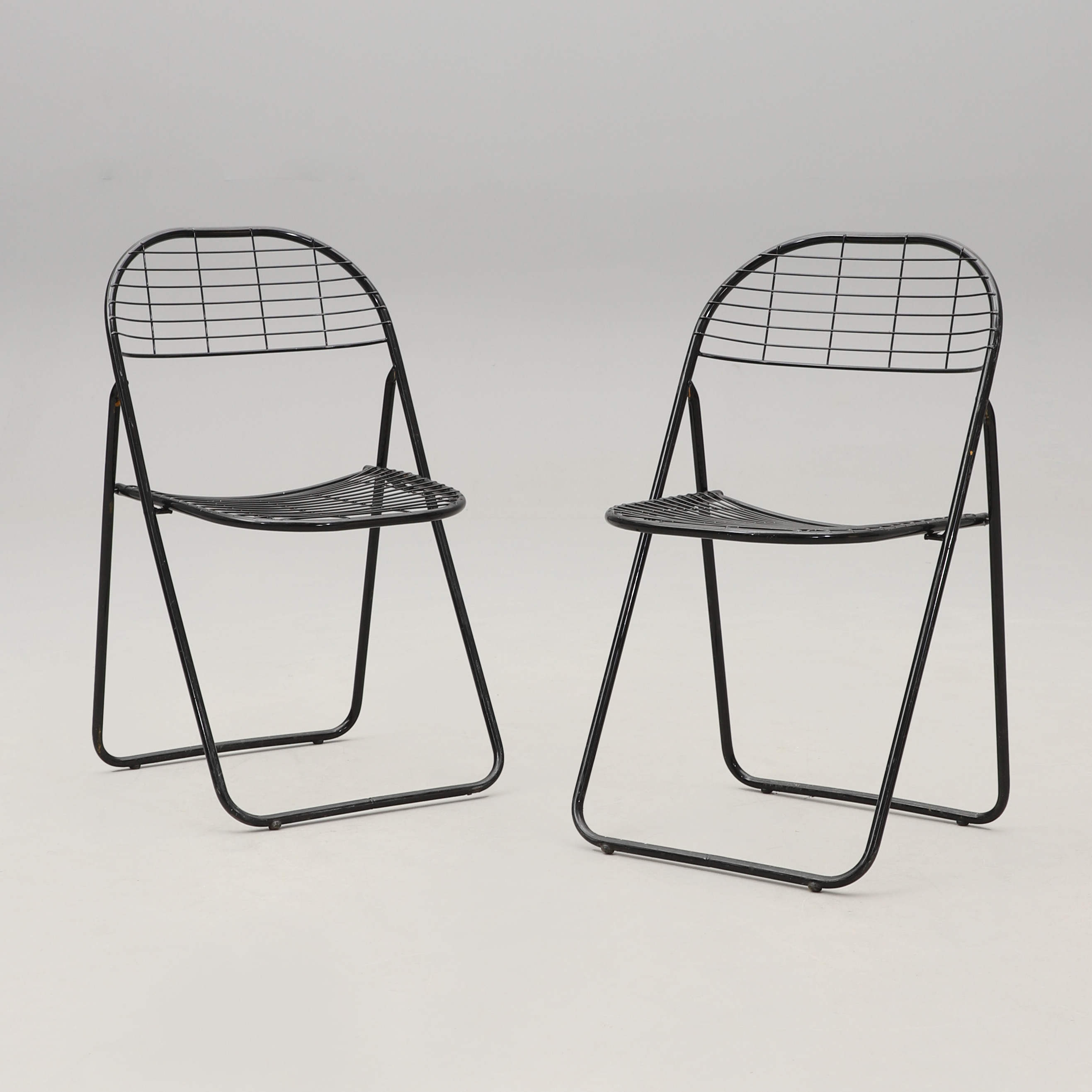 NIELS GAMMELGAARD. Fällstolar, 1 par, "Aland", IKEA, 1900-talets slut.