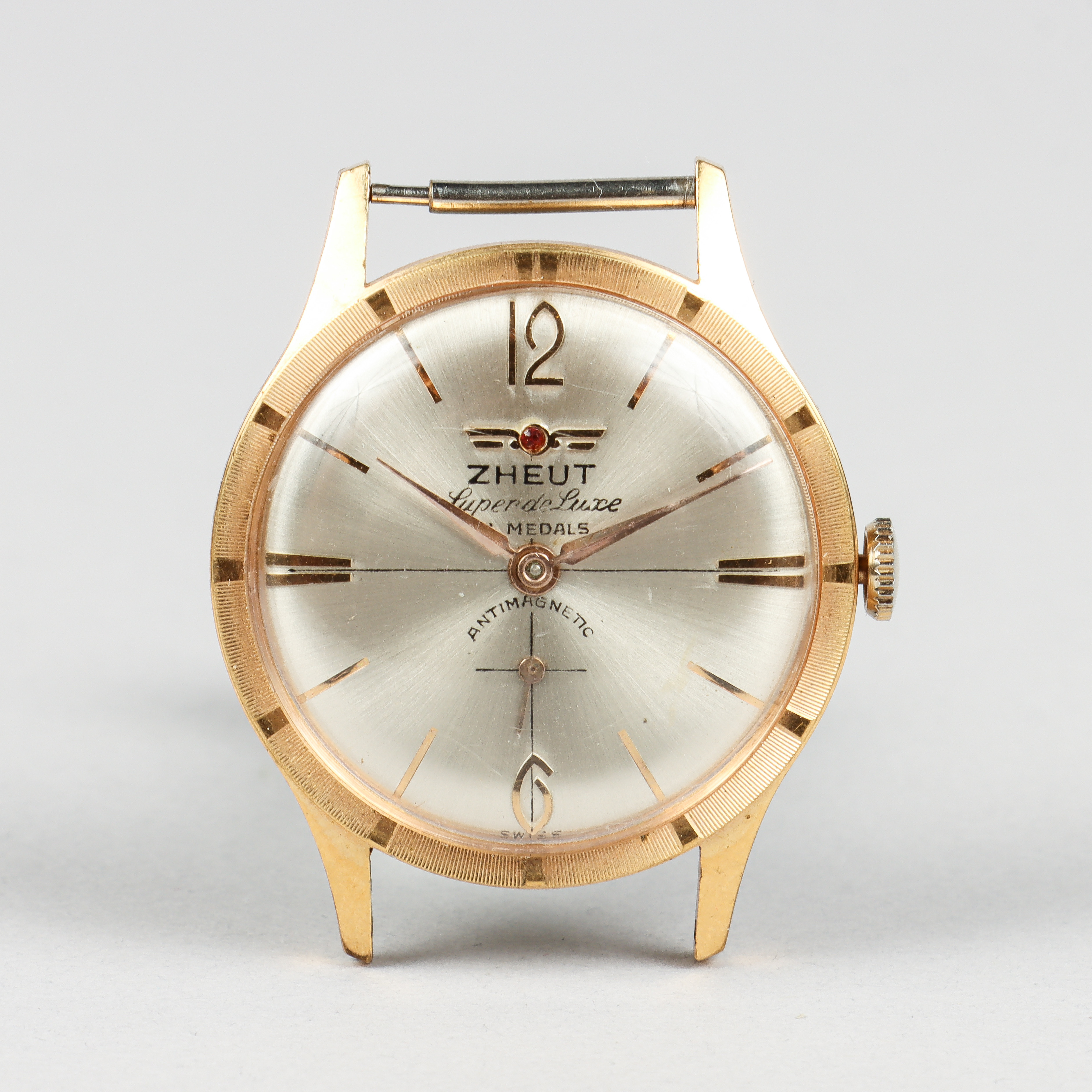 ZHEUT Super de Luxe, guld på stål, manuell, 1960-tal.