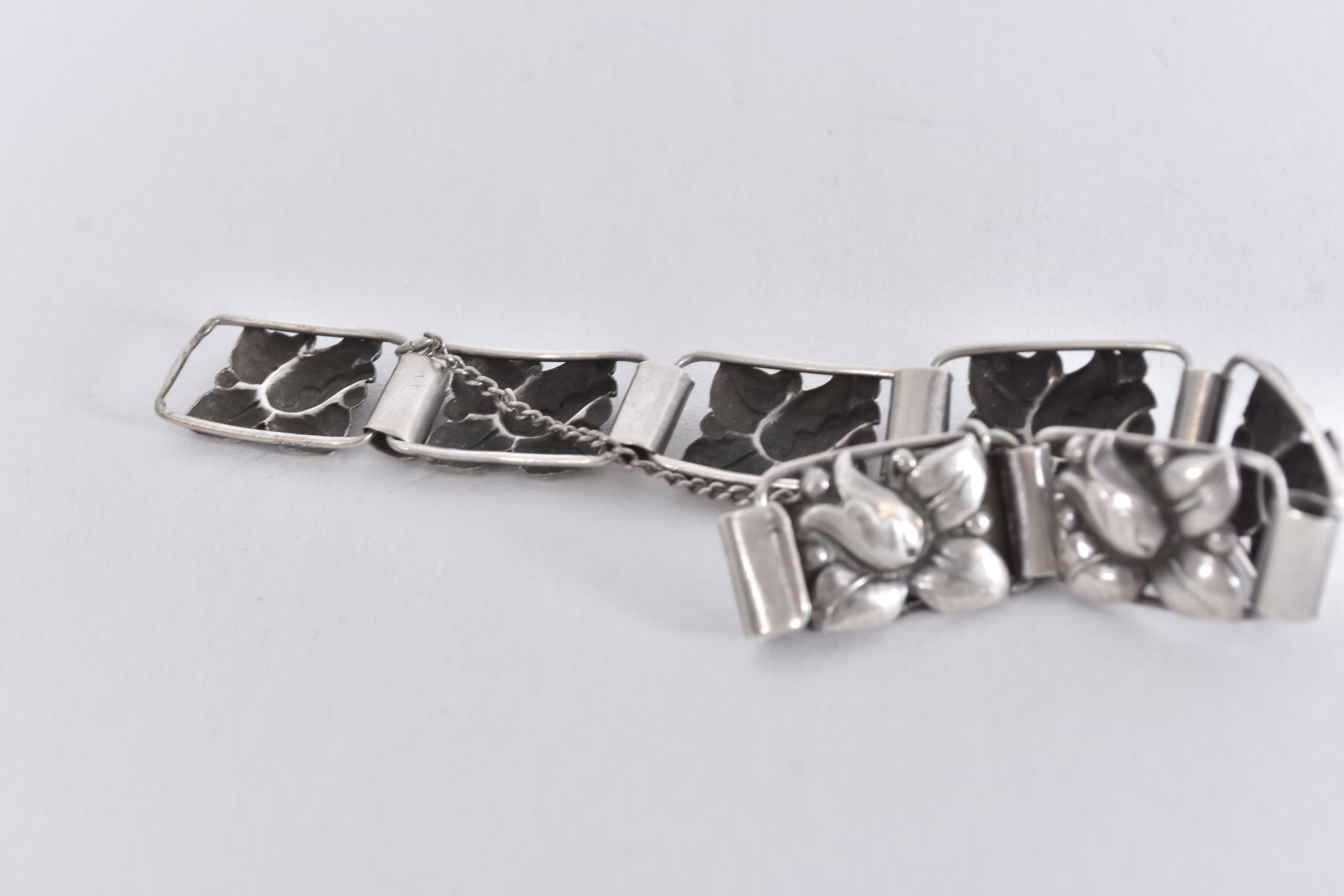 ARMBAND, silver, Alton Falköping 1985.