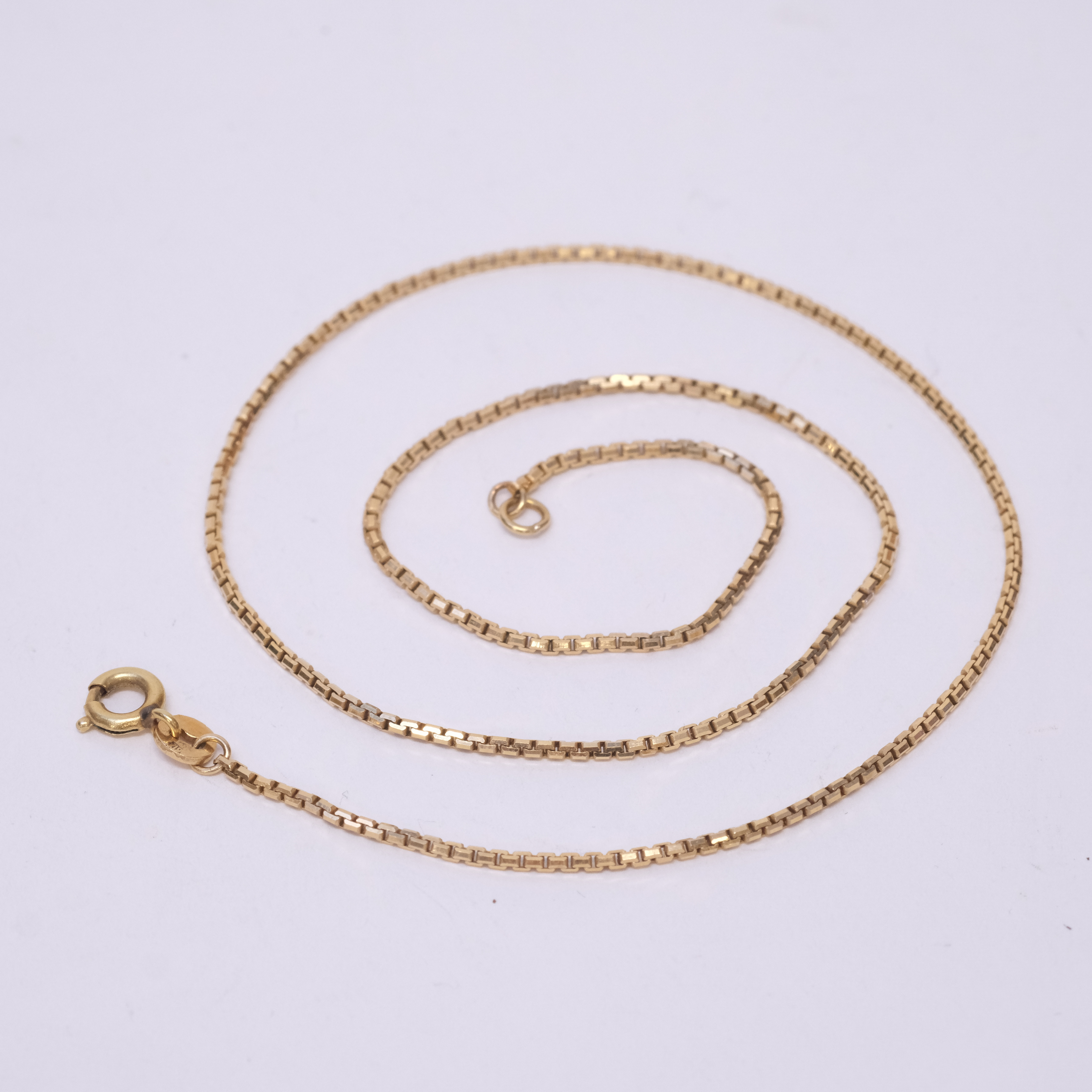 COLLIER, "VENEZIA", 18K GULD.