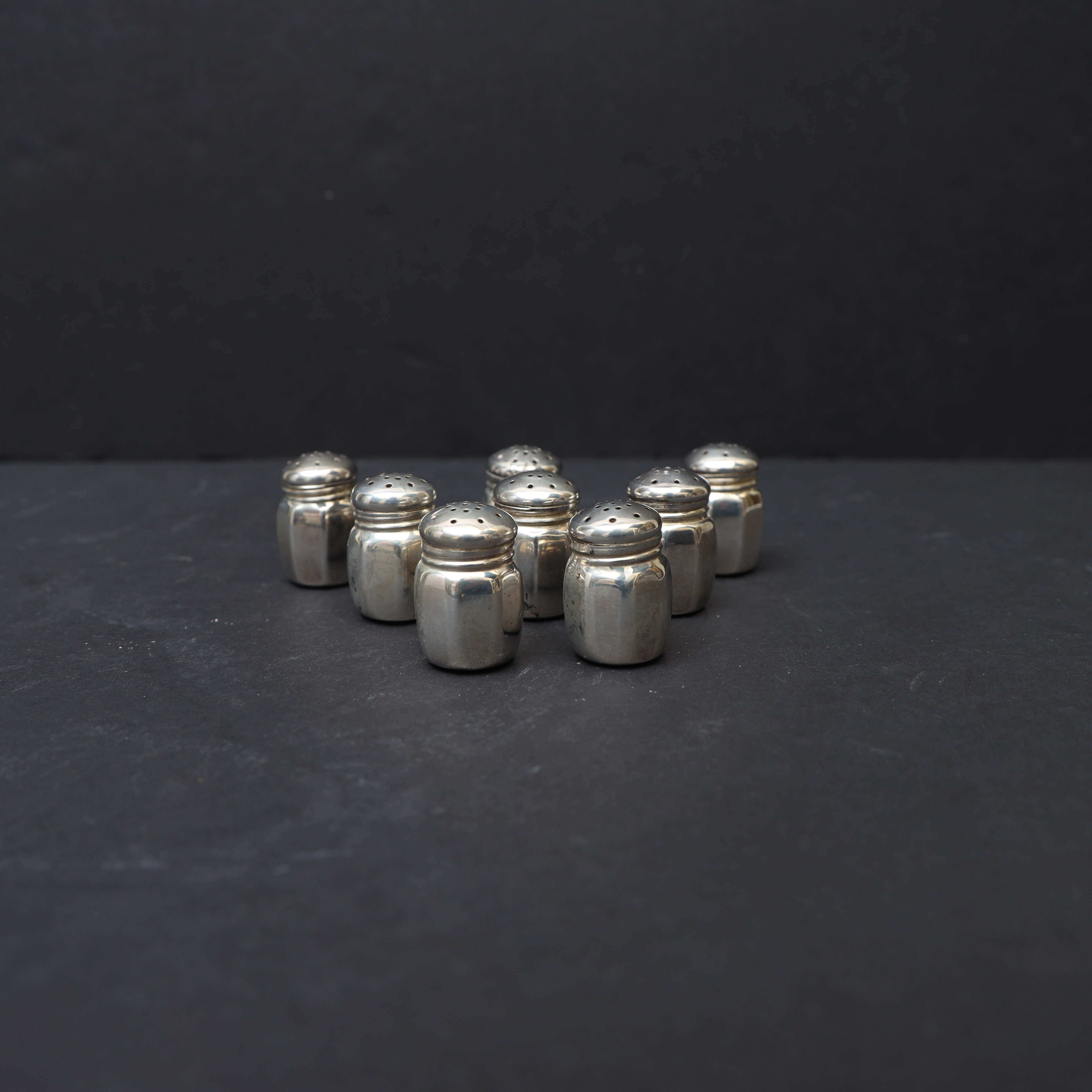STRÖARE, 8st, sterlingsilver, stämplade.