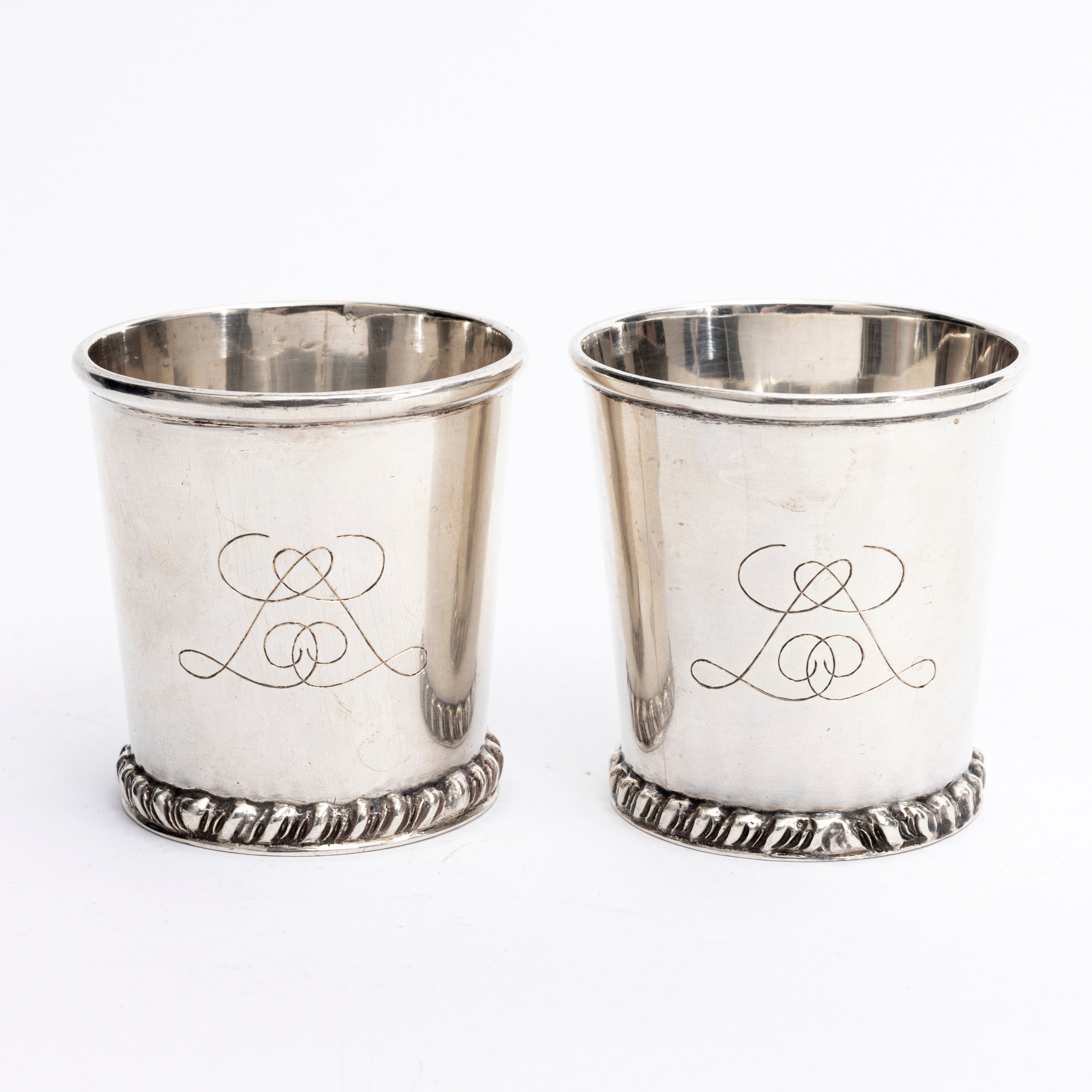 BÄGARE ett par, sterlingsilver, JMS José Marmolejo, Tane, Mexico.