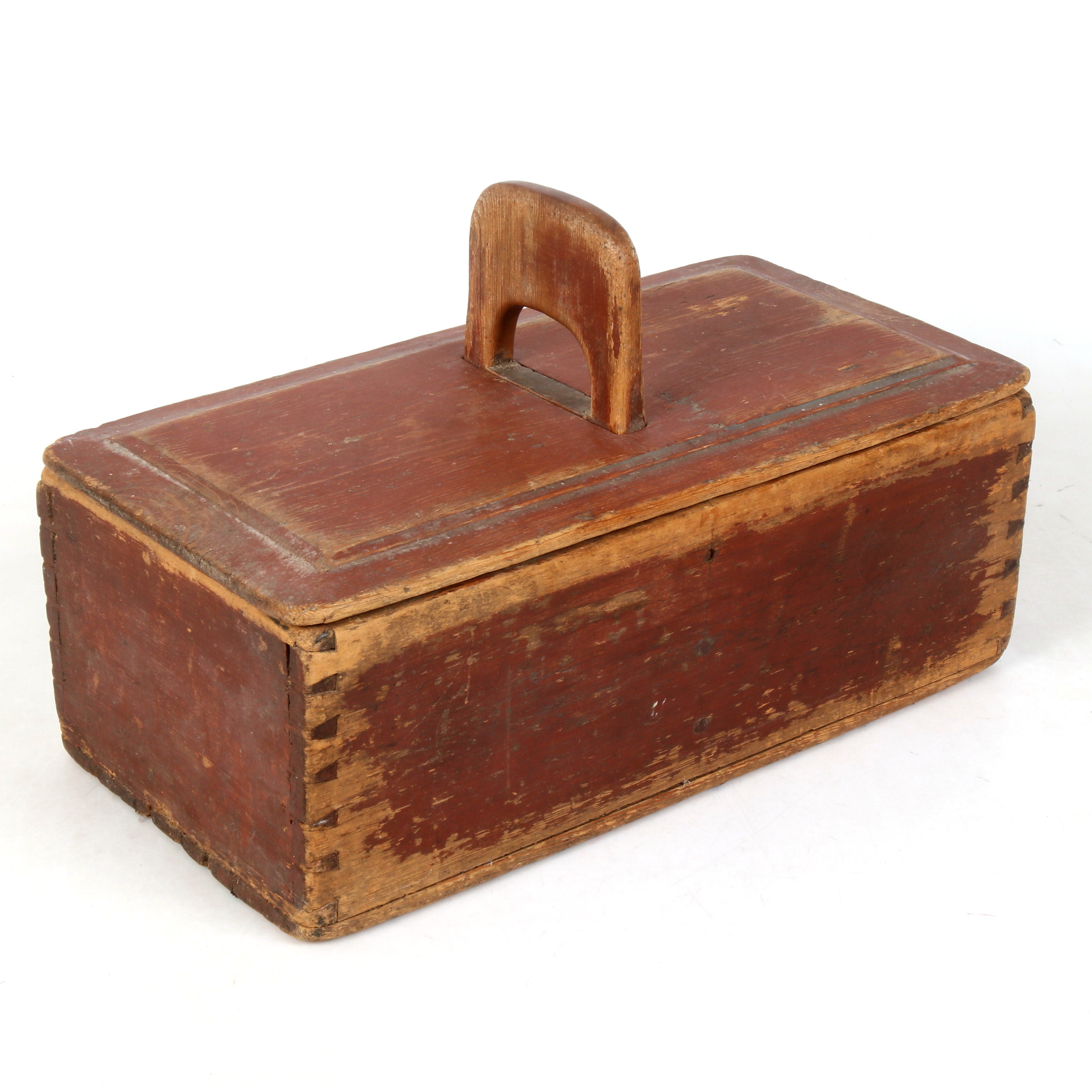 MJÖLBINGE, bemålat trä, allmoge, 1800-tal.