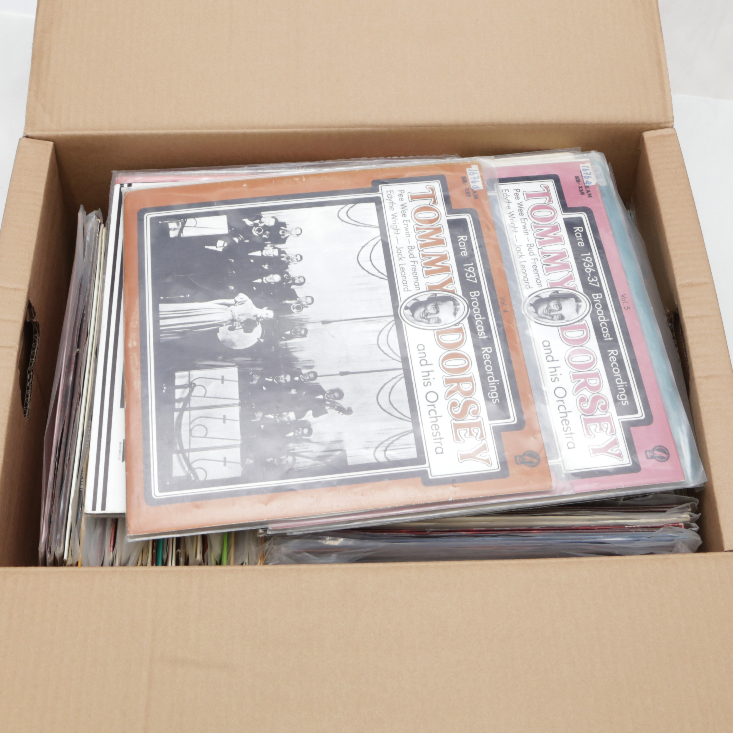 JAZZ-SAMLING, vinylskivor. Har ingått i större jazzsamling.