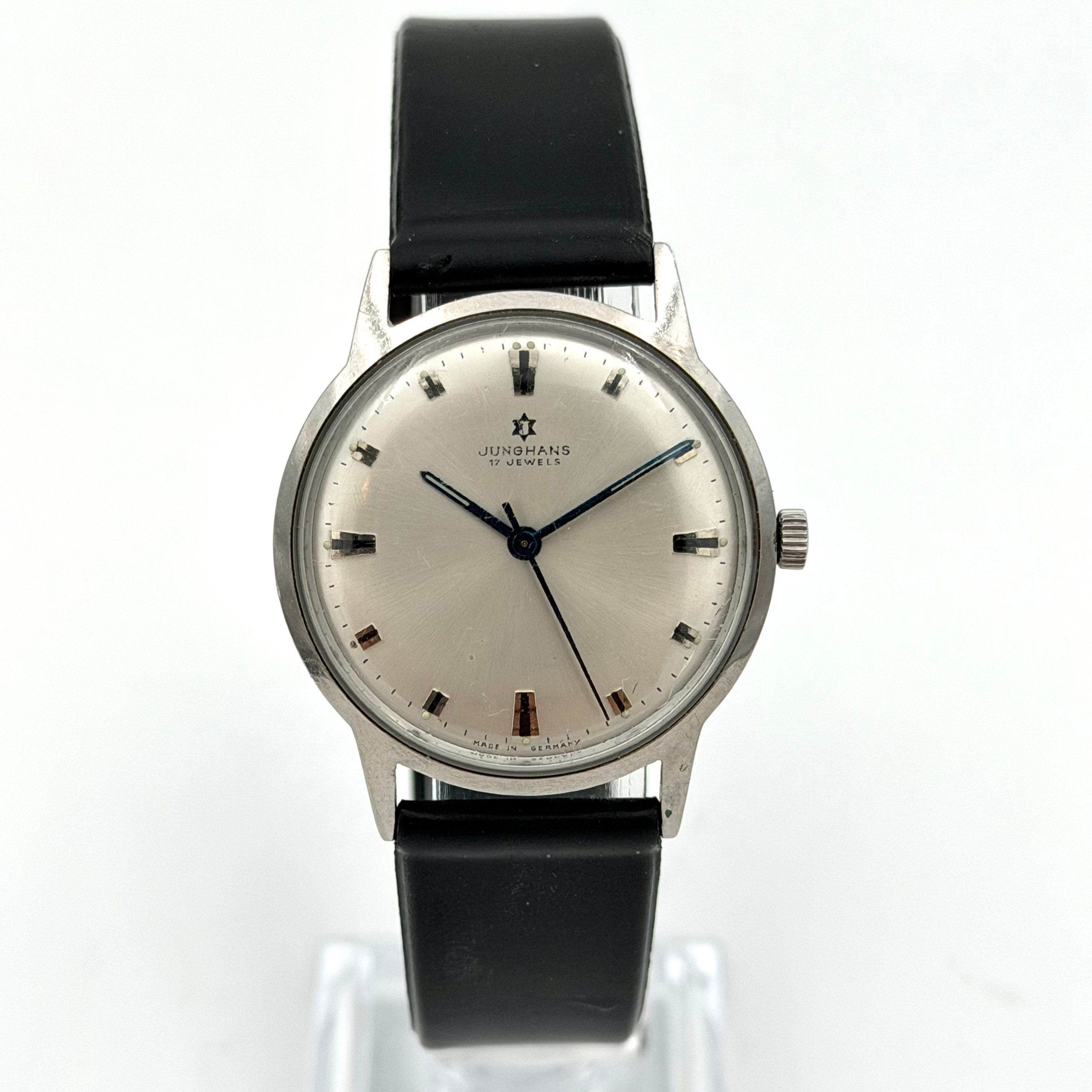 JUNGHANS, armbandsur, 1960-tal, manuell, stål.