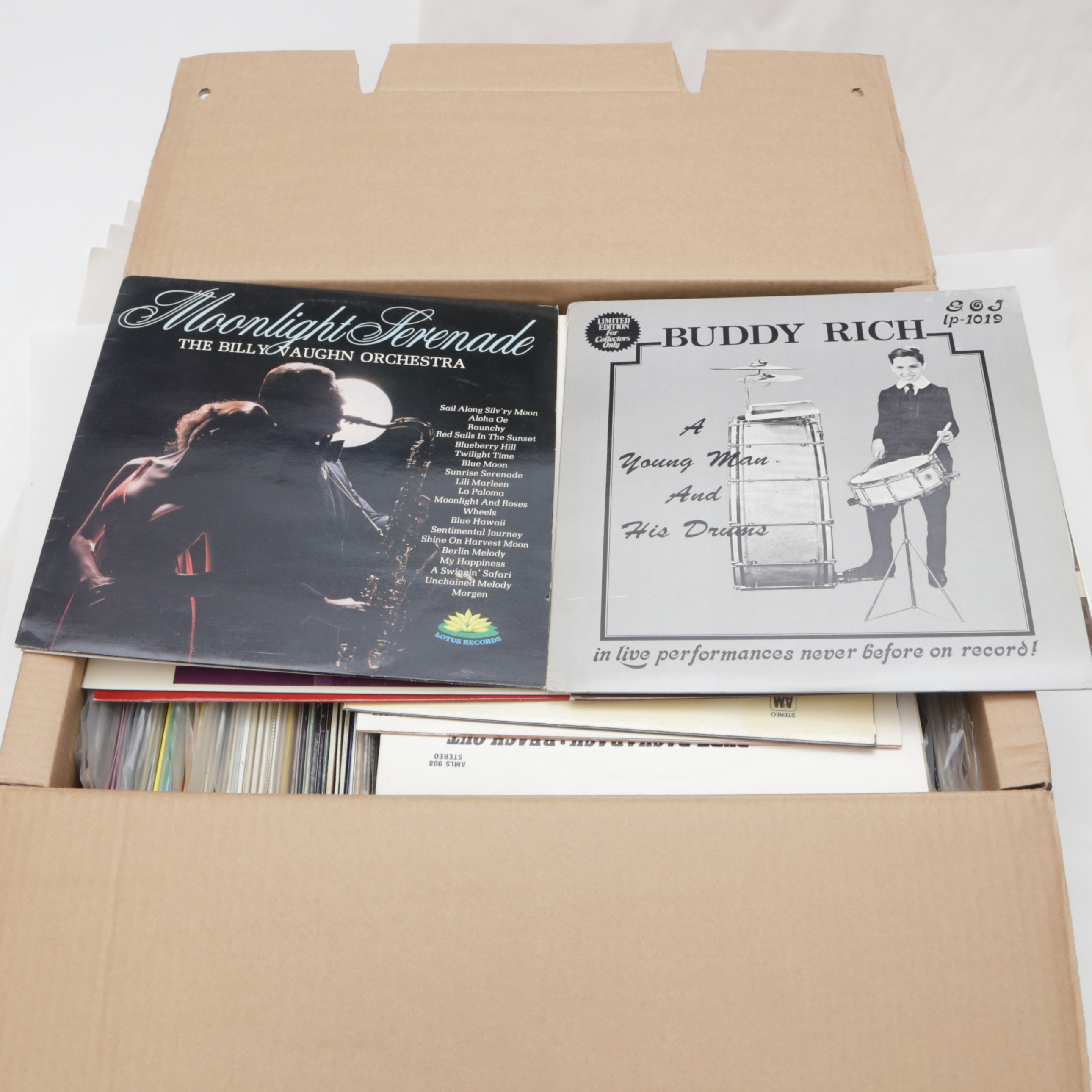 JAZZ-SAMLING, vinylskivor. Har ingått i större jazzsamling.