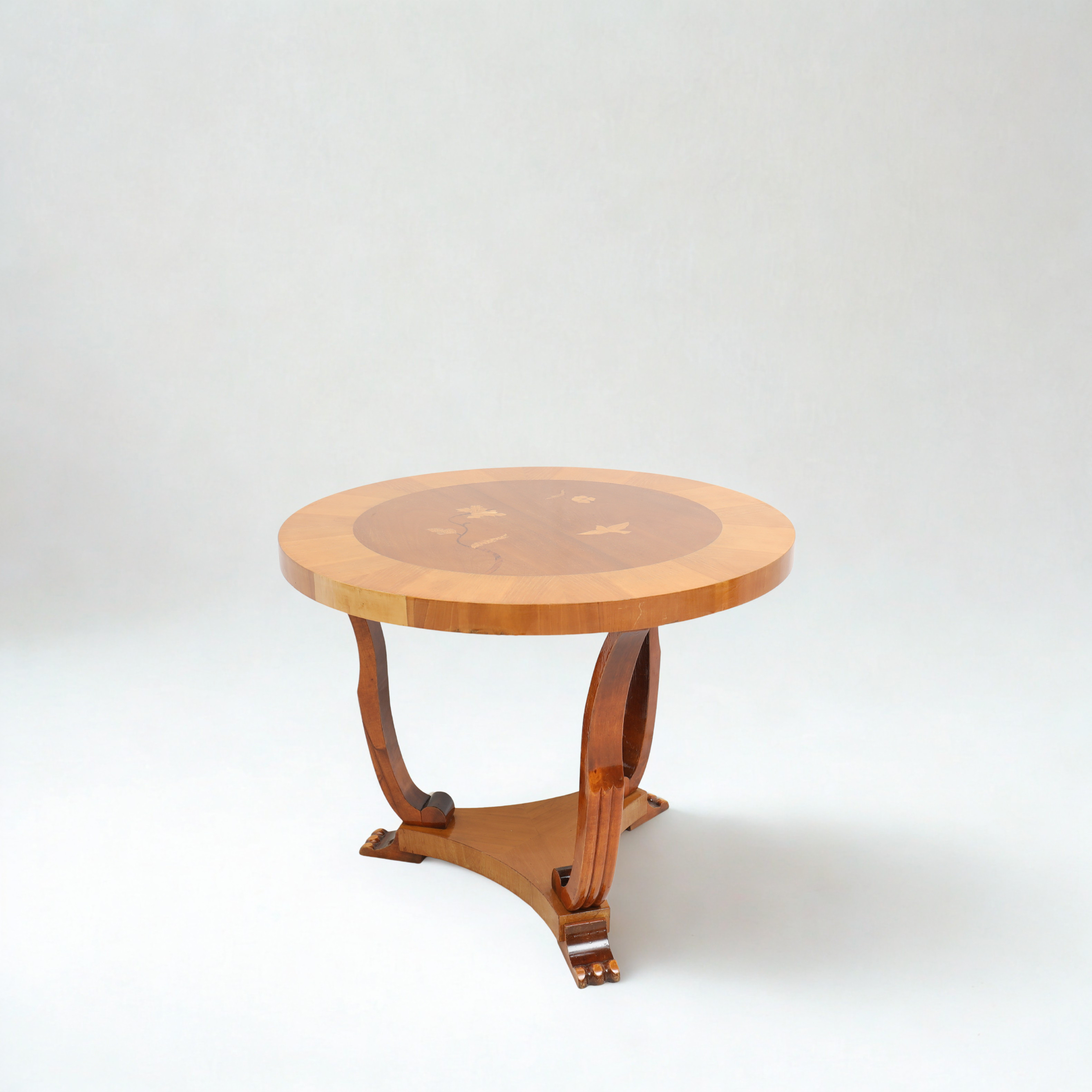 SALONGSBORD, 1940-tal, swedish modern, fanerat med intarsia.