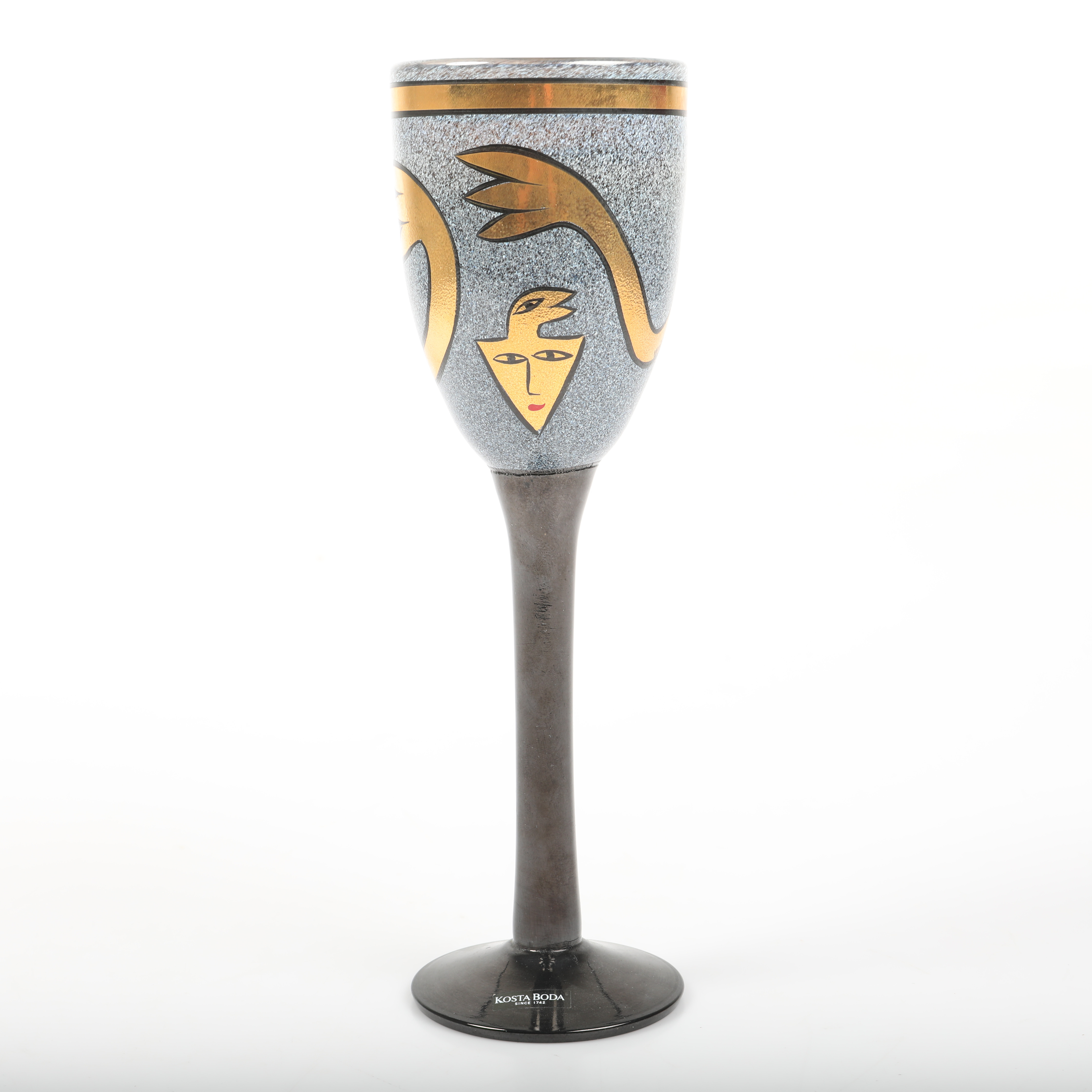 ULRICA HYDMAN-VALLIEN. Glas, konstglas, Kosta Boda, signerad.