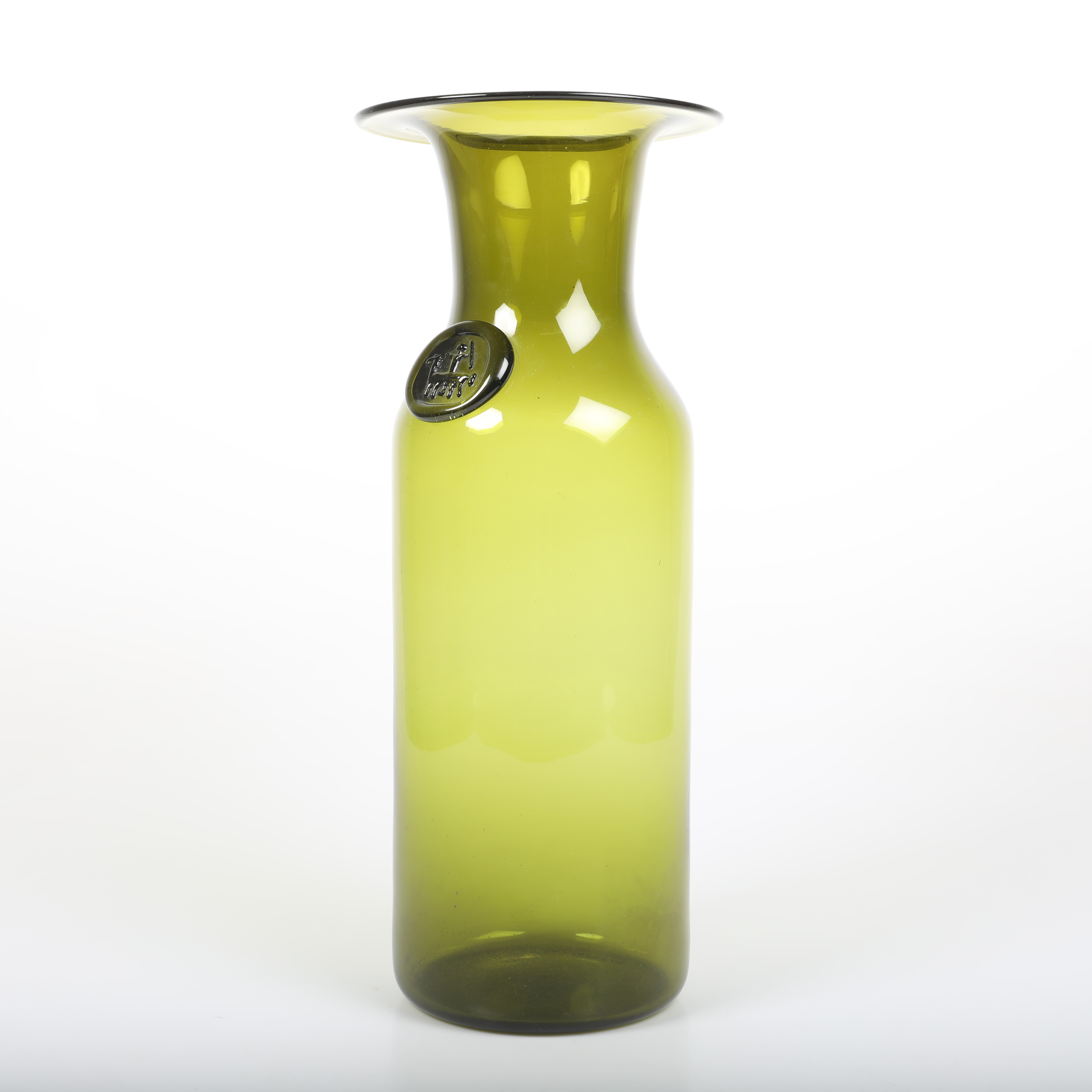 VAS, grönt glas, sent 1900-tal.