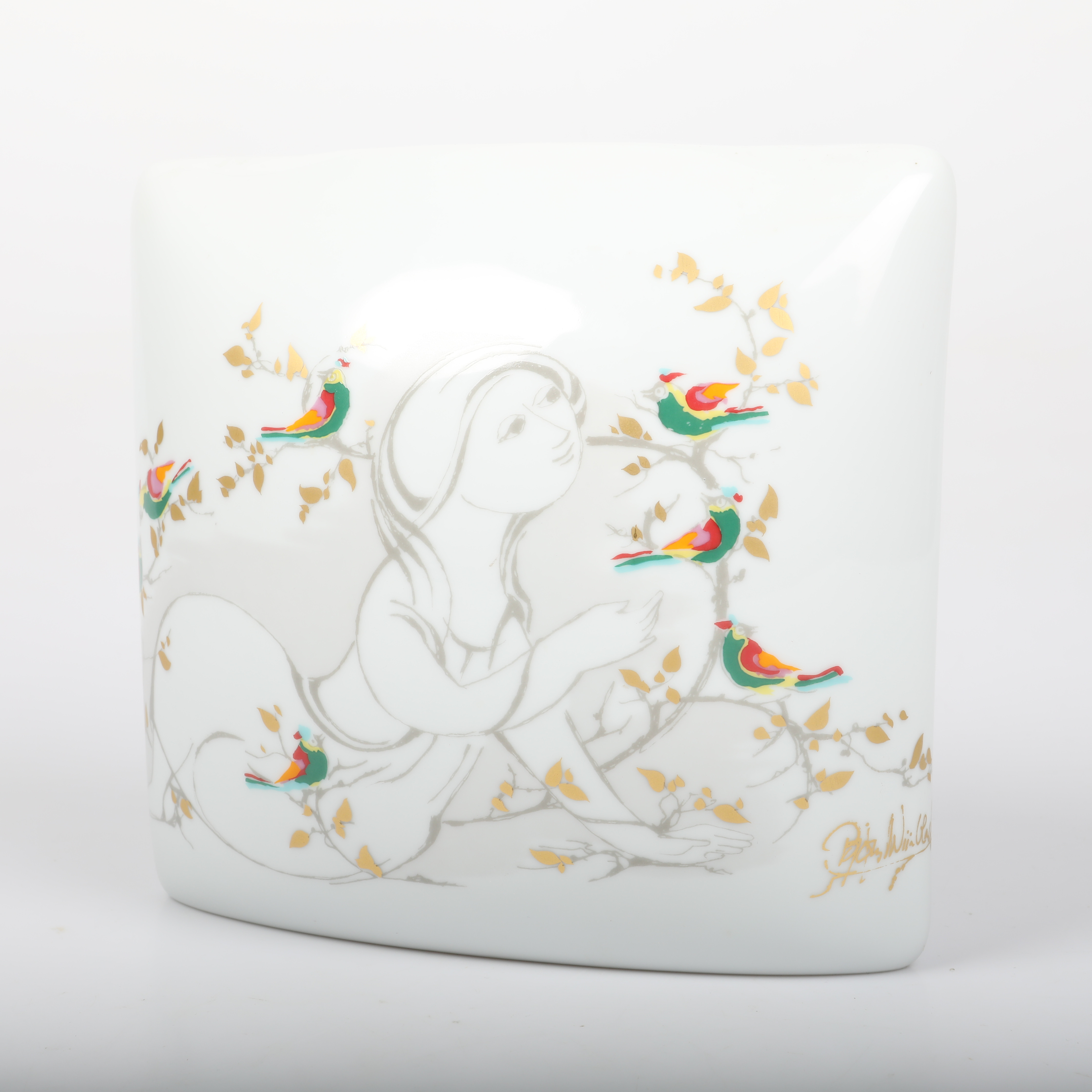 BJÖRN WIINBLAD. Vas, porslin, Studio-Linie, Rosenthal.