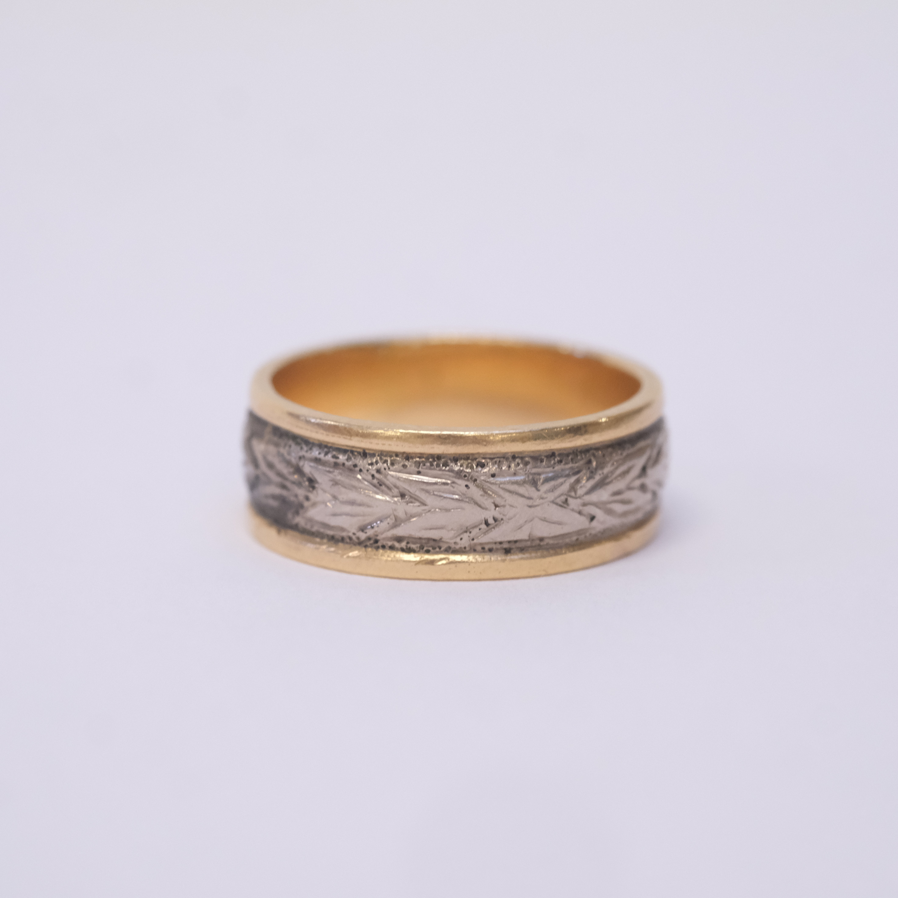 SKOLRING, 18K GULD.