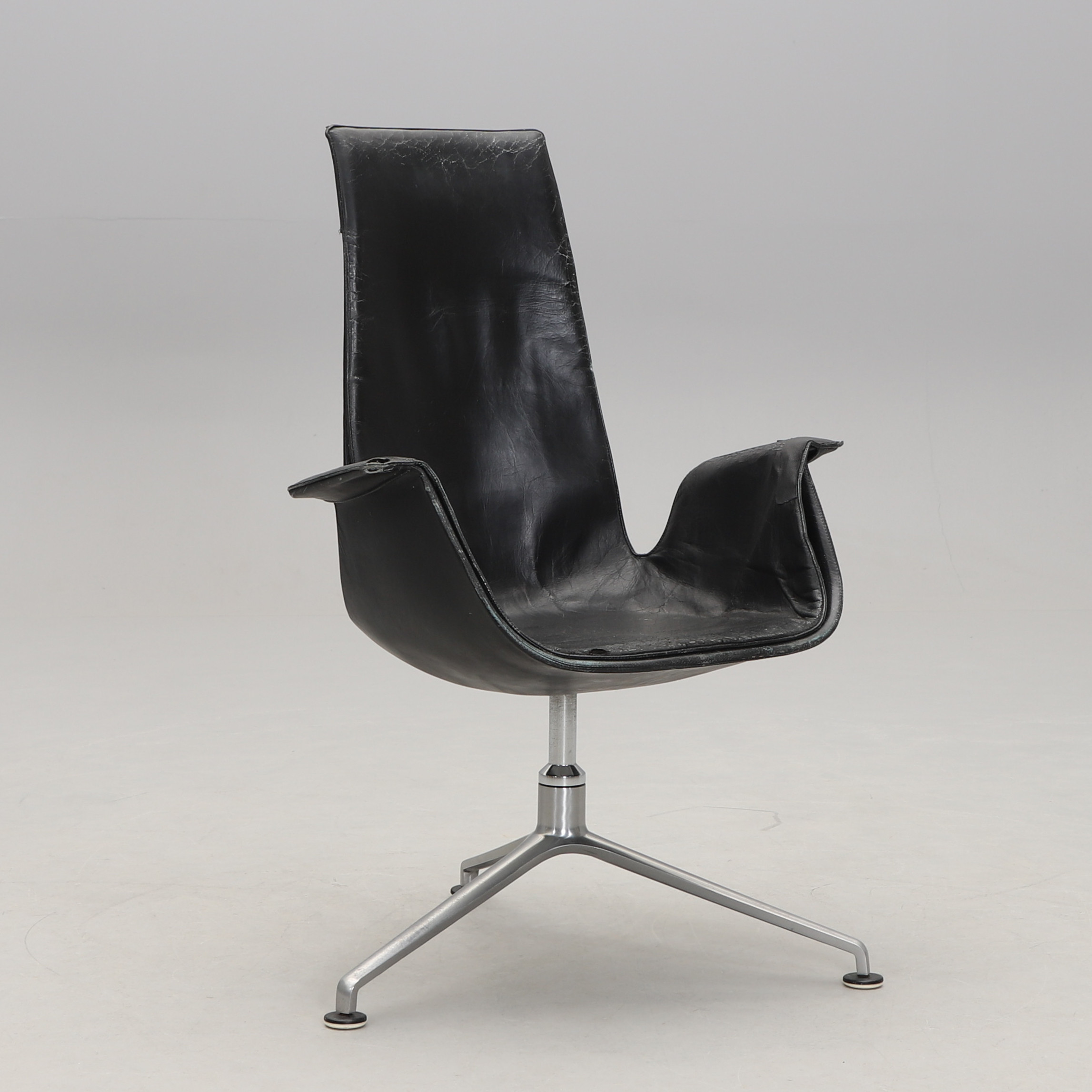 PREBEN FABRICIUS & JØRGEN KASTHOLM. Fåtölj, "FK Chair", Walter Knoll.