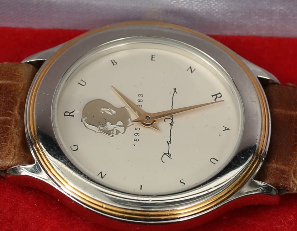 Images for 596695. WRISTWATCH. Jubilee clock in memory of Ruben Rausing ...