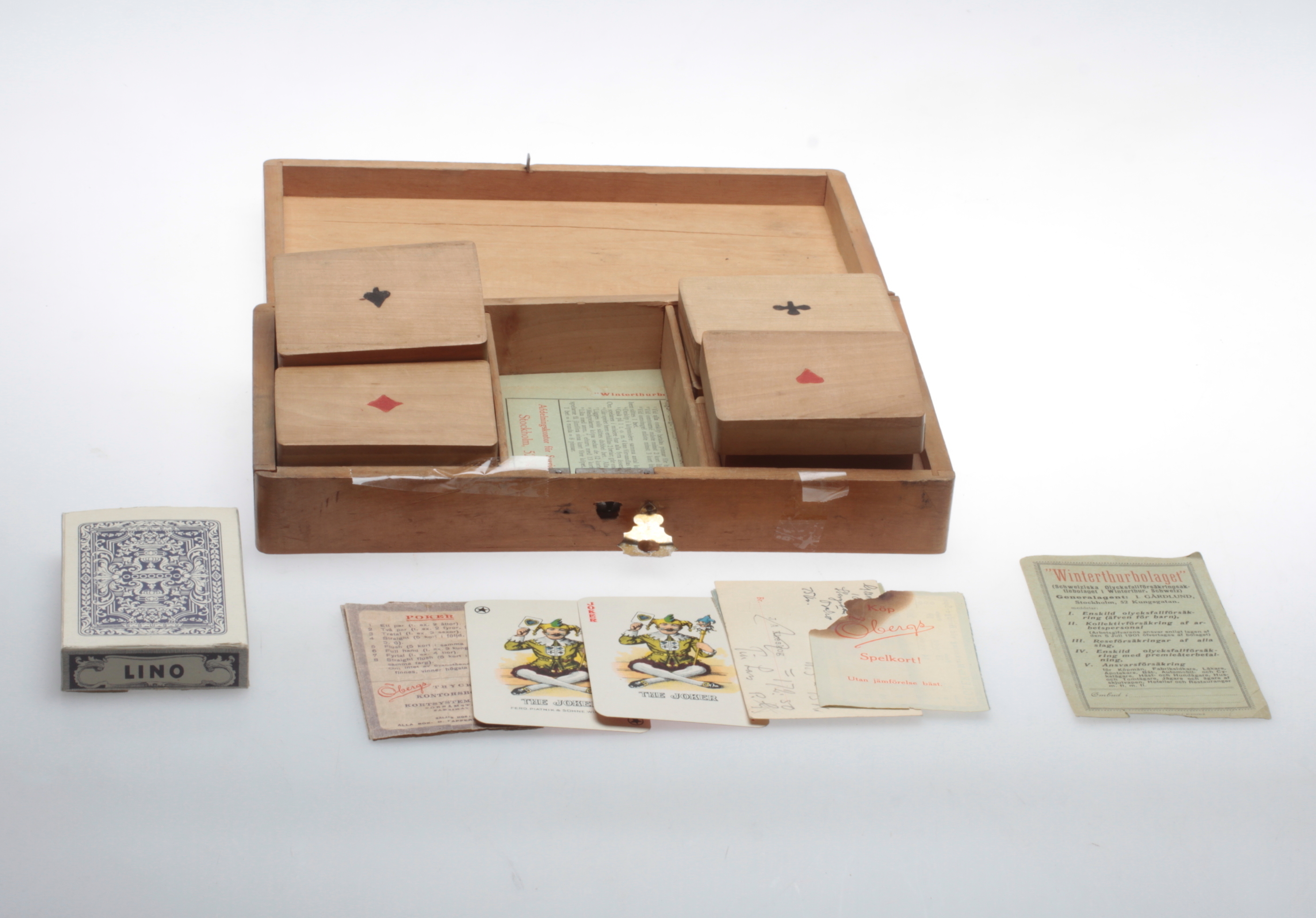 PLAYING CARDS, Ferd. Piatnik u0026 Söhne. Other - Other - Auctionet