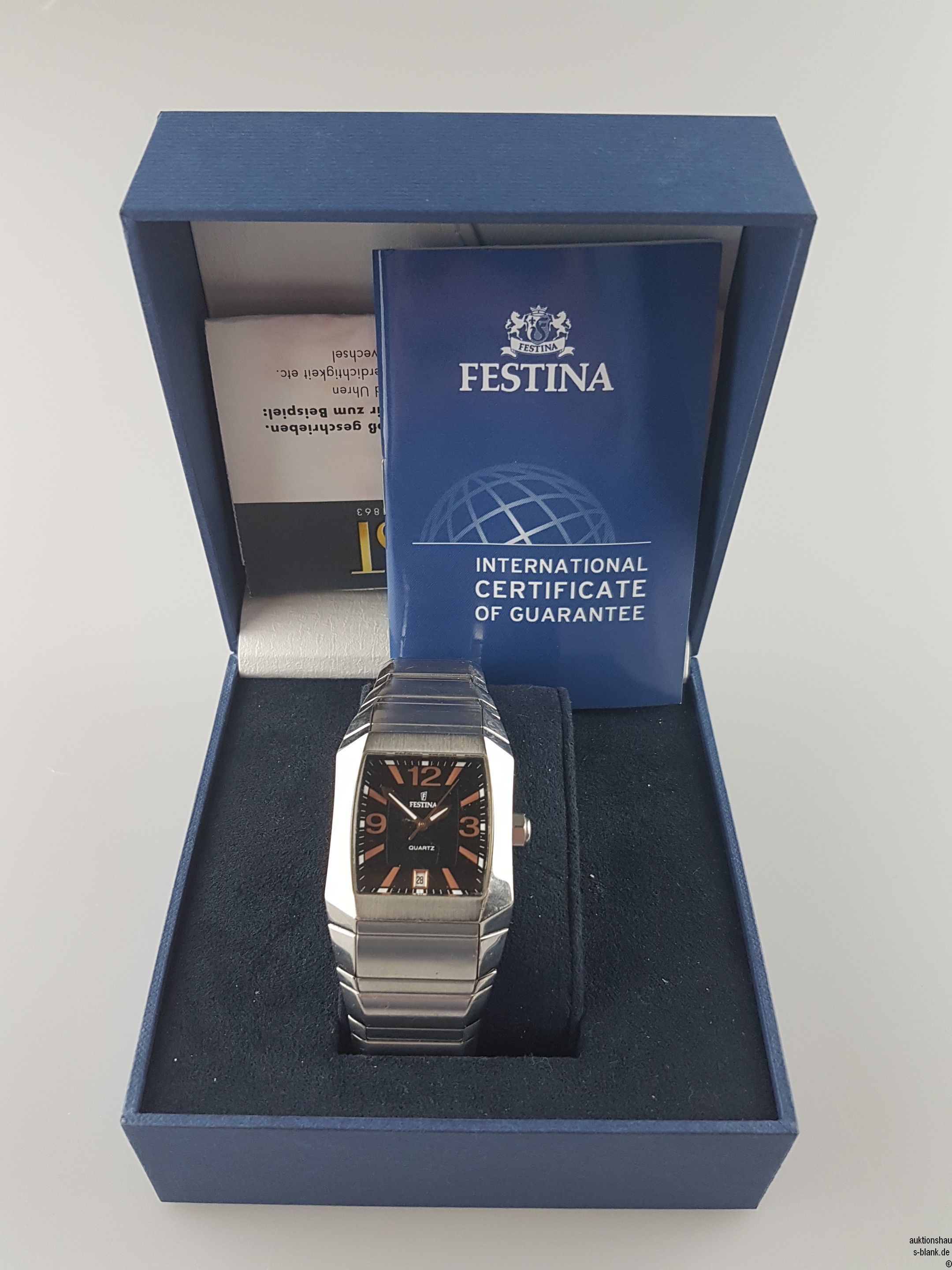festina rectangular watch