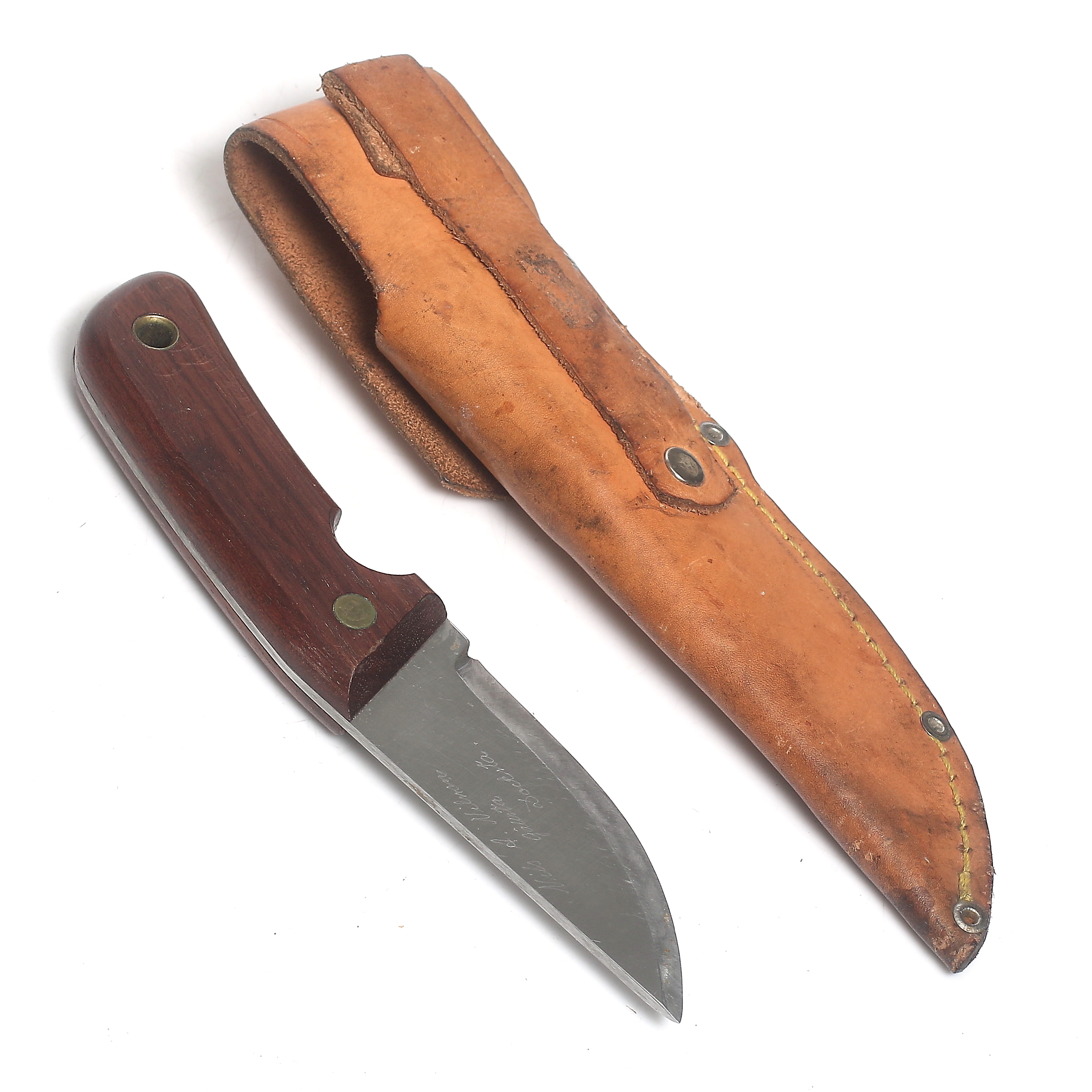 Images for 671032. HUNTING/FLASHING KNIFE, Janne Marttiini, Rovaniemi, Finland. 1900s.