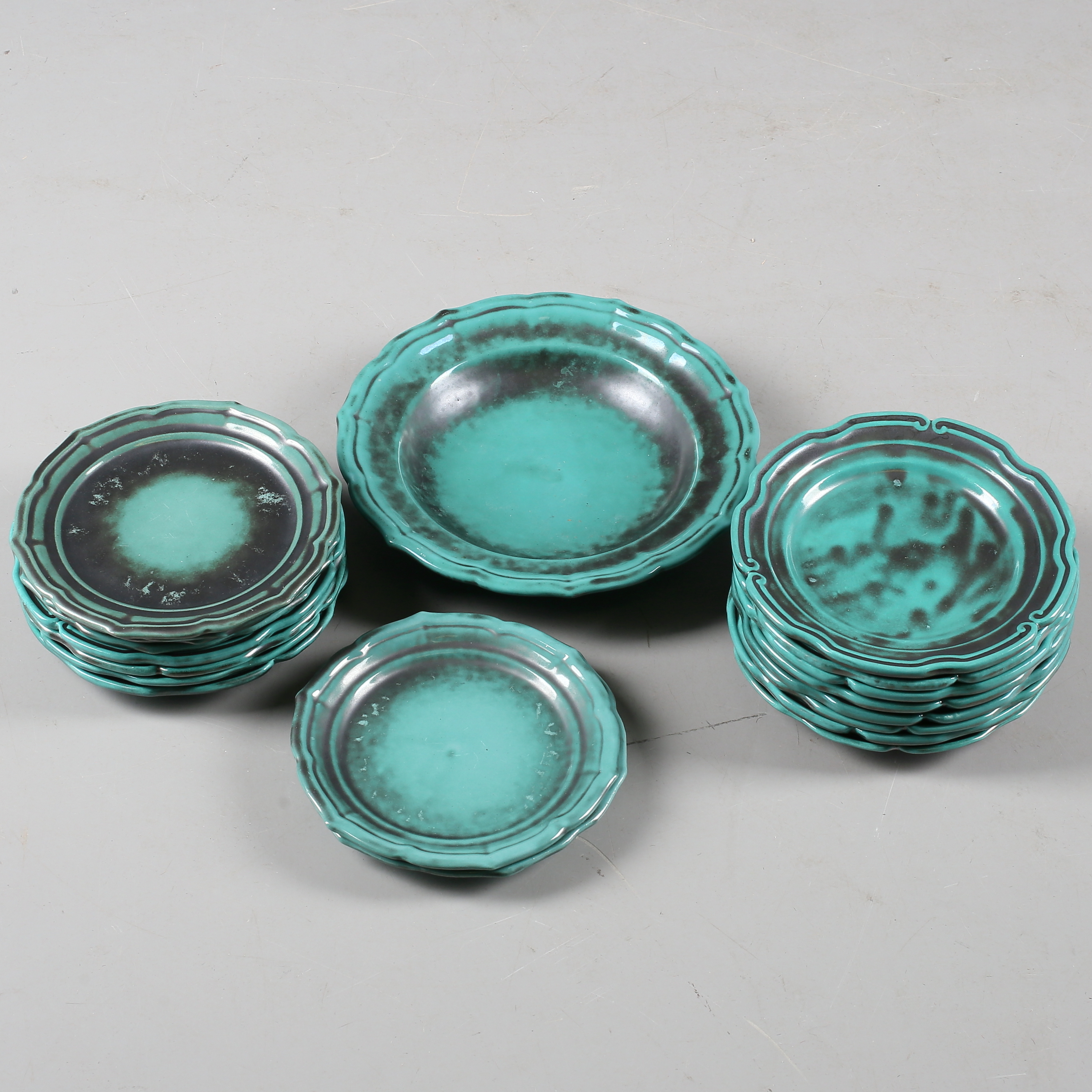 Images for 719515. TABLEWARE PARTS, ceramics, 19 pieces, UpsalaEkeby