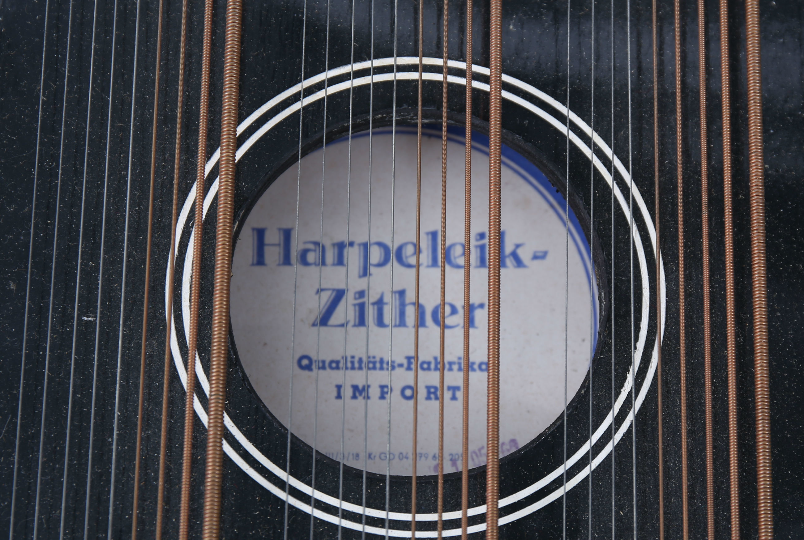CITTRA, HarpeleikZither, Tyskland. Övrigt Musikinstrument
