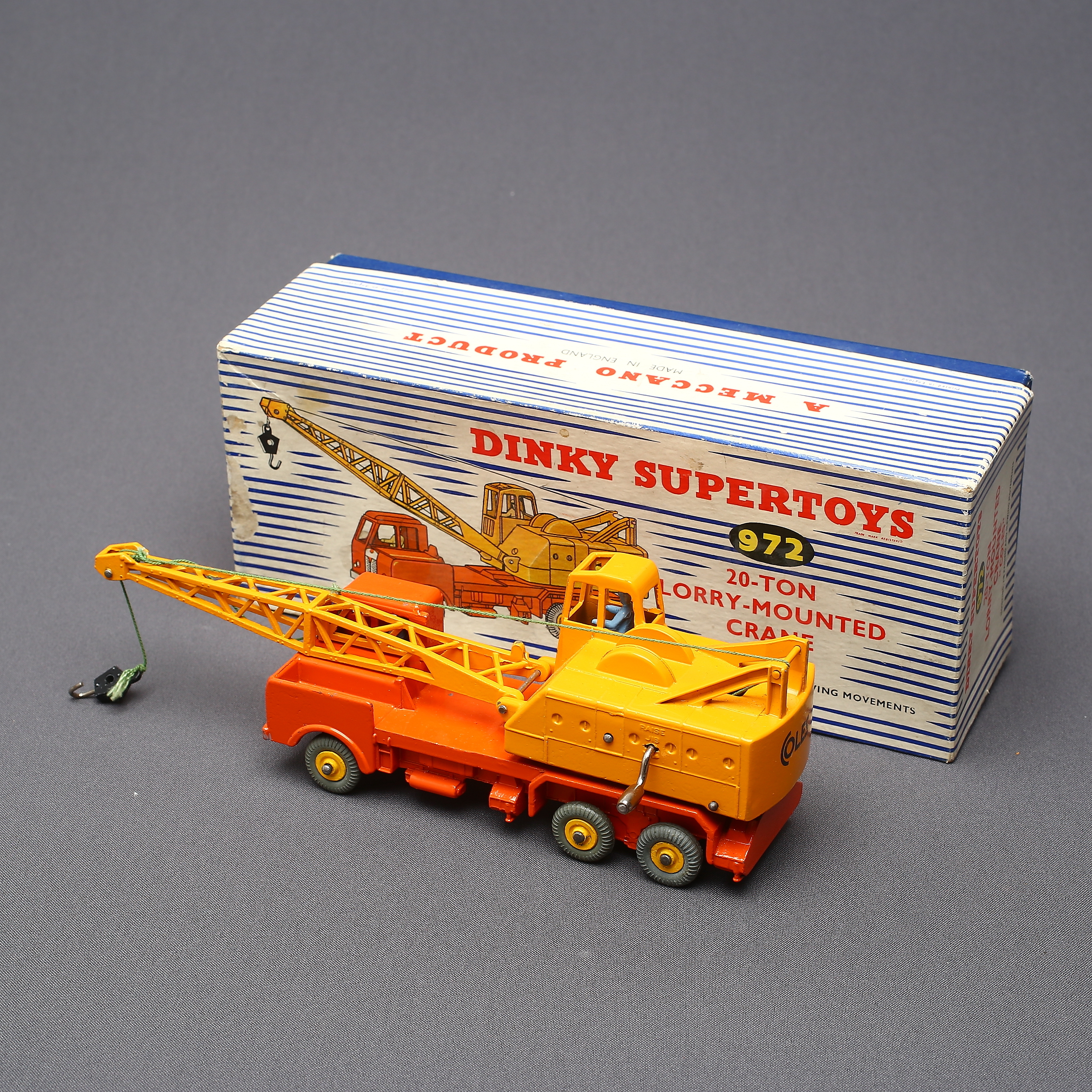 dinky supertoys 20 ton lorry mounted crane