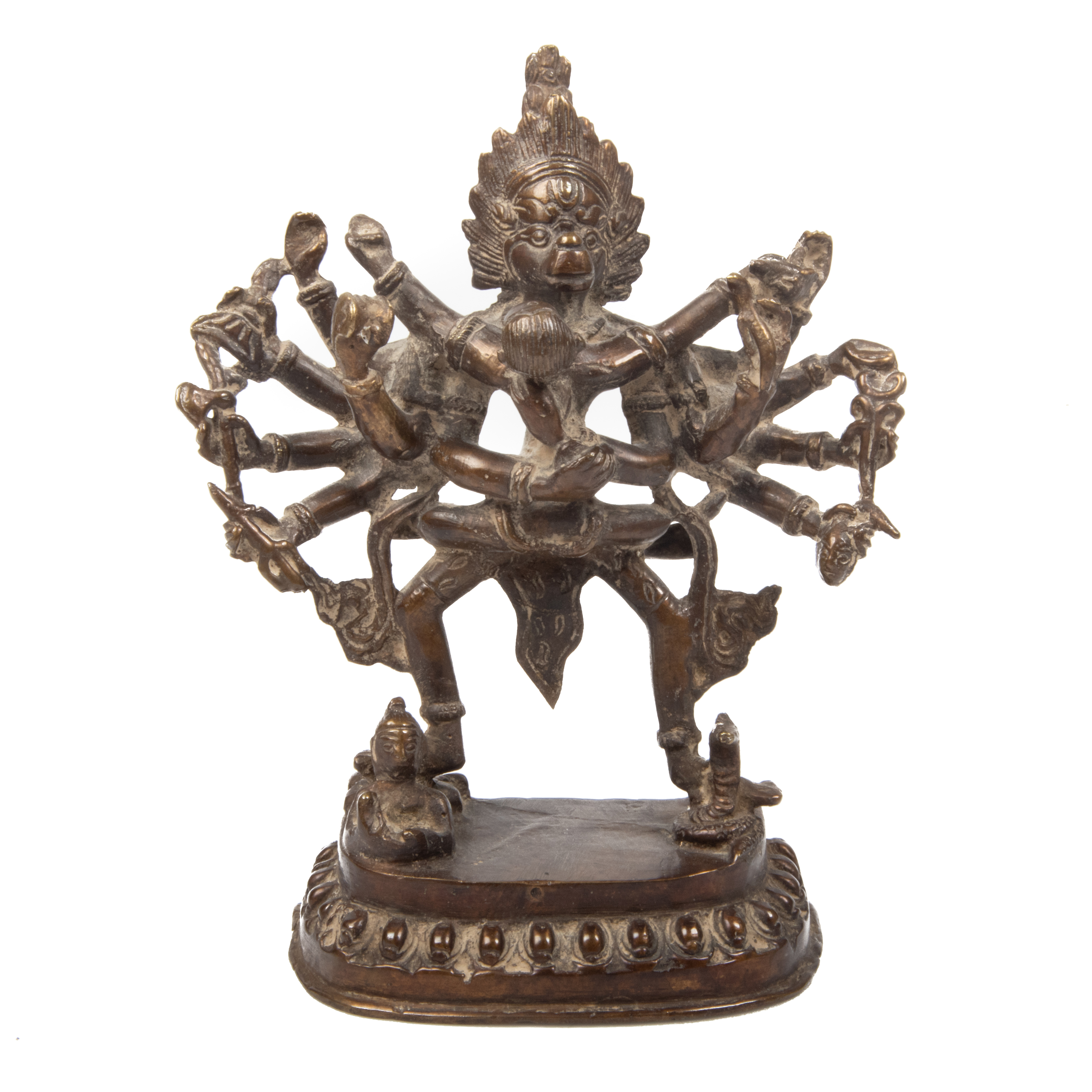 Images for 927853. FIGURE, Indian god, bronze.