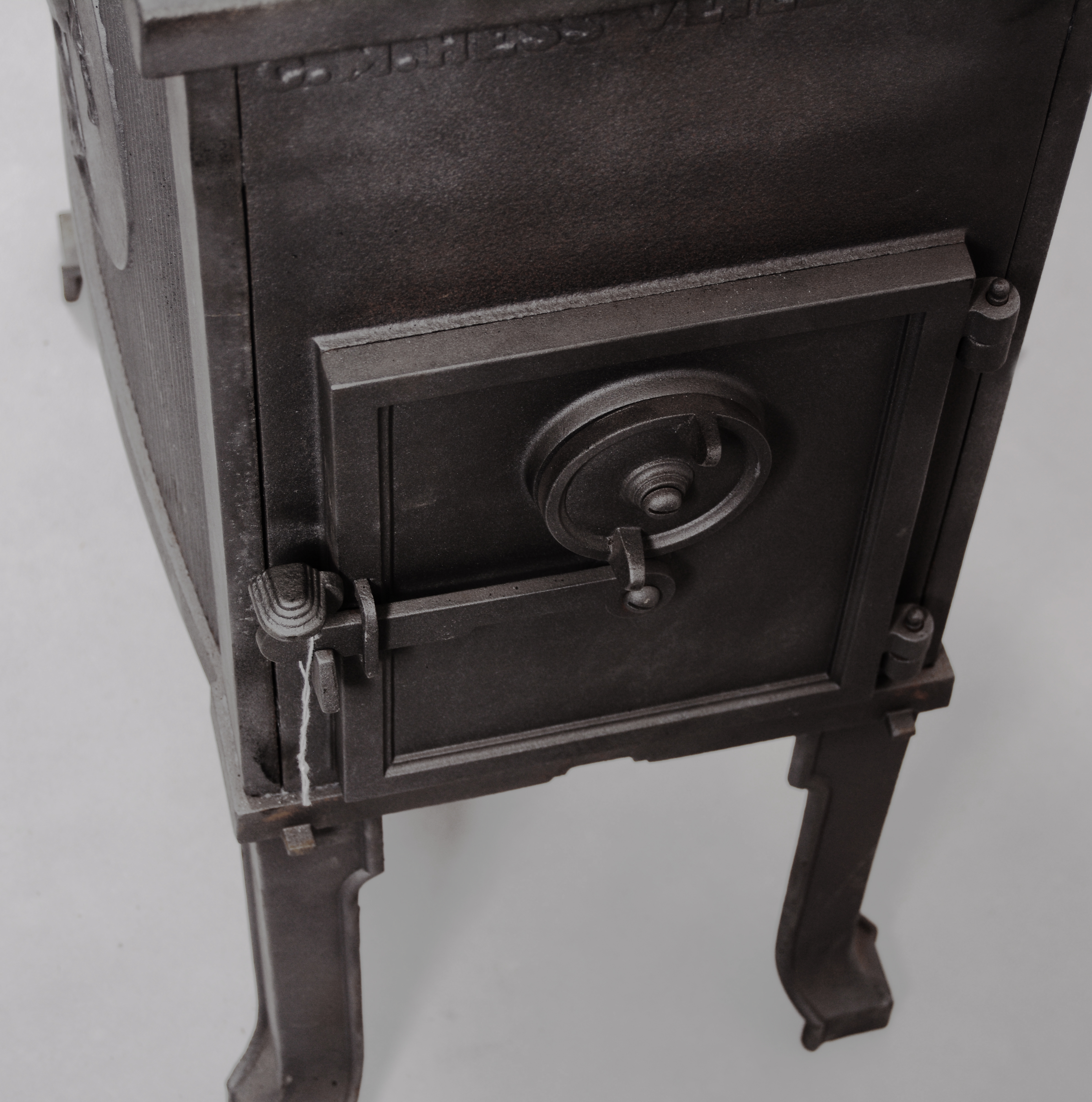 Images for 943176. Stove, blackened cast iron, CM Hess, 20th century. -  Auctionet