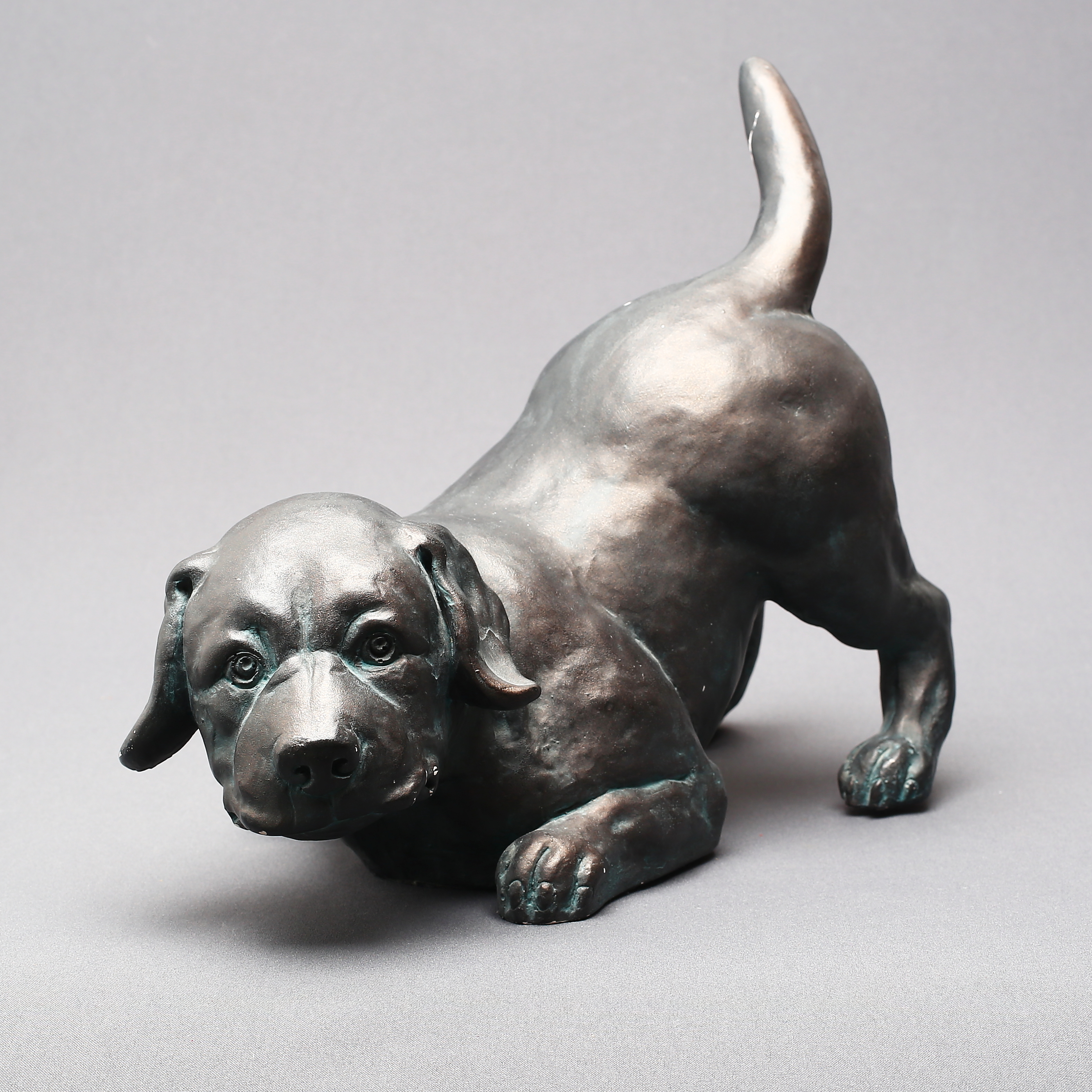 Images For 974028 SCULPTURE Casting Compound Dog Marked Austin 