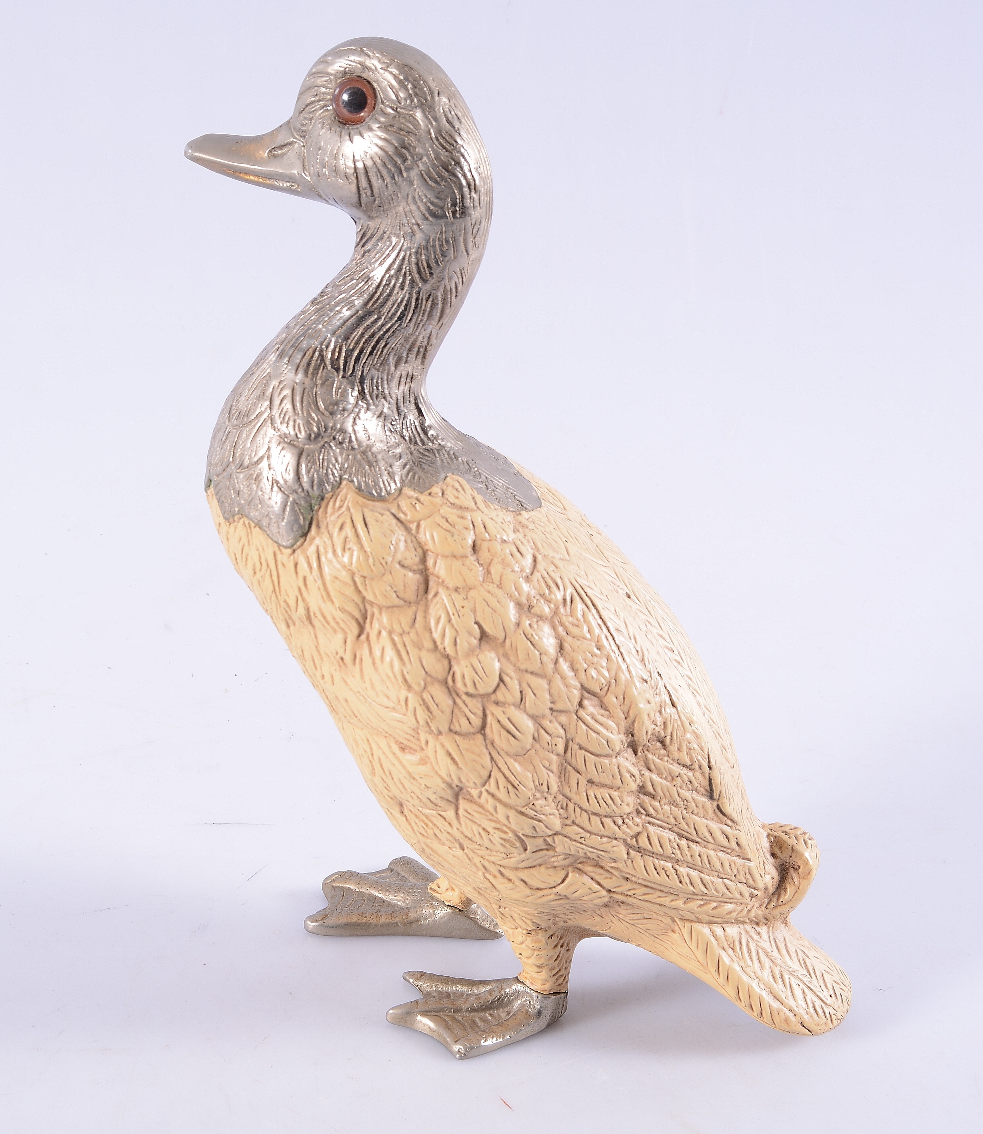 【ELLI MALEVOLTI 】エリー・マレヴォルティ・イタリア・木彫・鴨 ELLI MALEVOLTI 】エリー・マレヴォルティ・イタリア・木彫・鴨