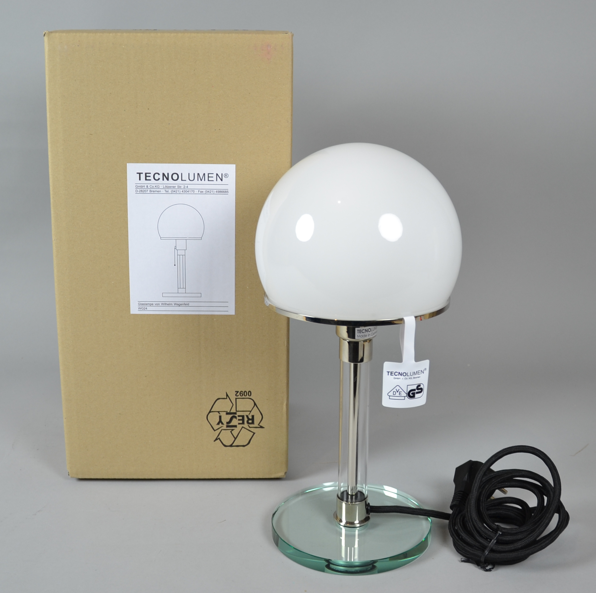 Wilhelm Wagenfeld Wg 24 Table Lamp Lighting Lamps Other Lighting Auctionet