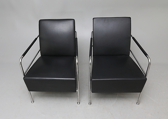 FåTÖLJER, 1 par,"Cinema",Gunilla Allard,Lammhults Möbler Fåtöljer& Stolar Auctionet FåTÖLJER, 1 par,"Cinema",Gunilla Allard,Lammhults Möbler Fåtöljer& Stolar Auctionet
